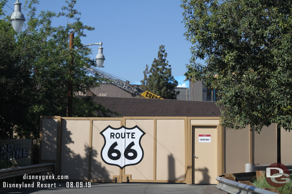 The Marvel work from Cars Land.