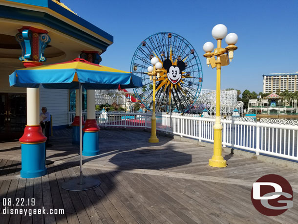 Forky is no longer out on Pixar Pier.