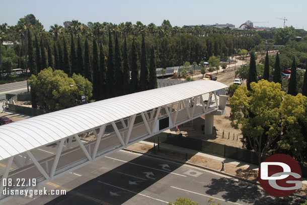 A digital display for traffic directions has been installed on the new bridge.