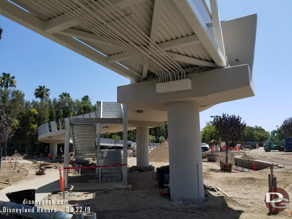 The new staircase.