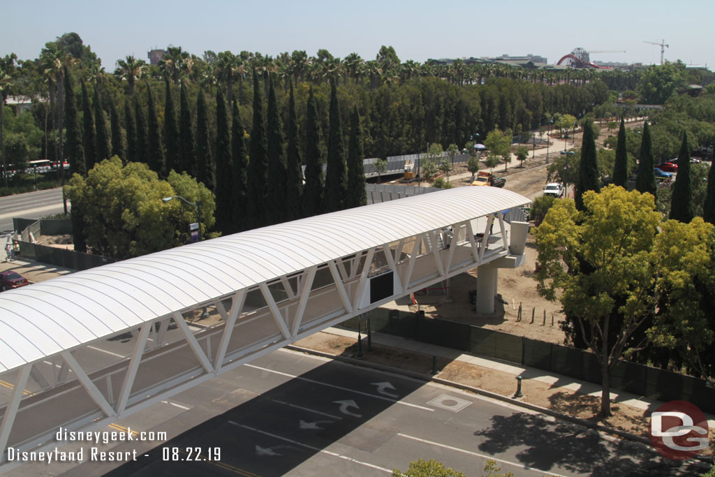 A digital display for traffic directions has been installed on the new bridge.