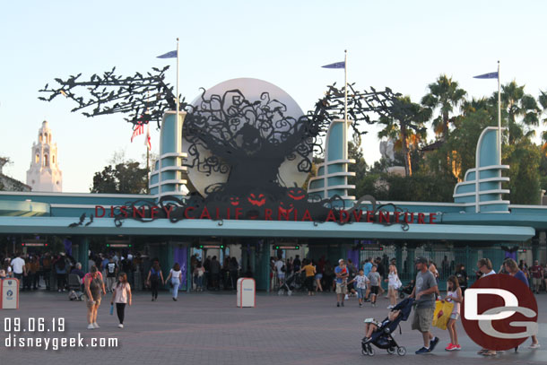 Making my way back to Disney California Adventure