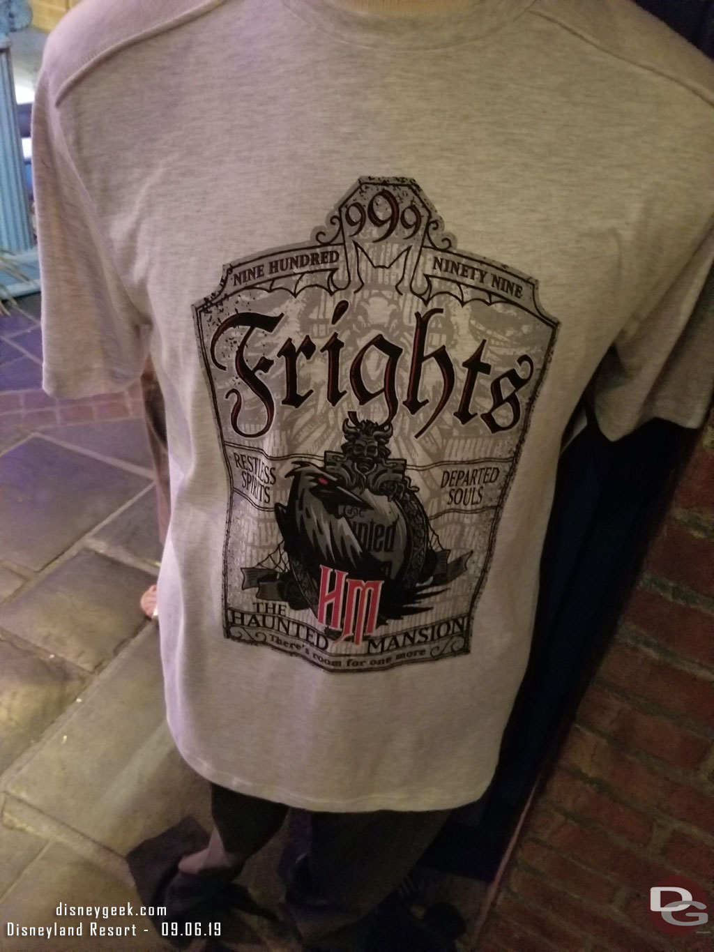 Haunted Mansion shirt I do not remember seeing before.