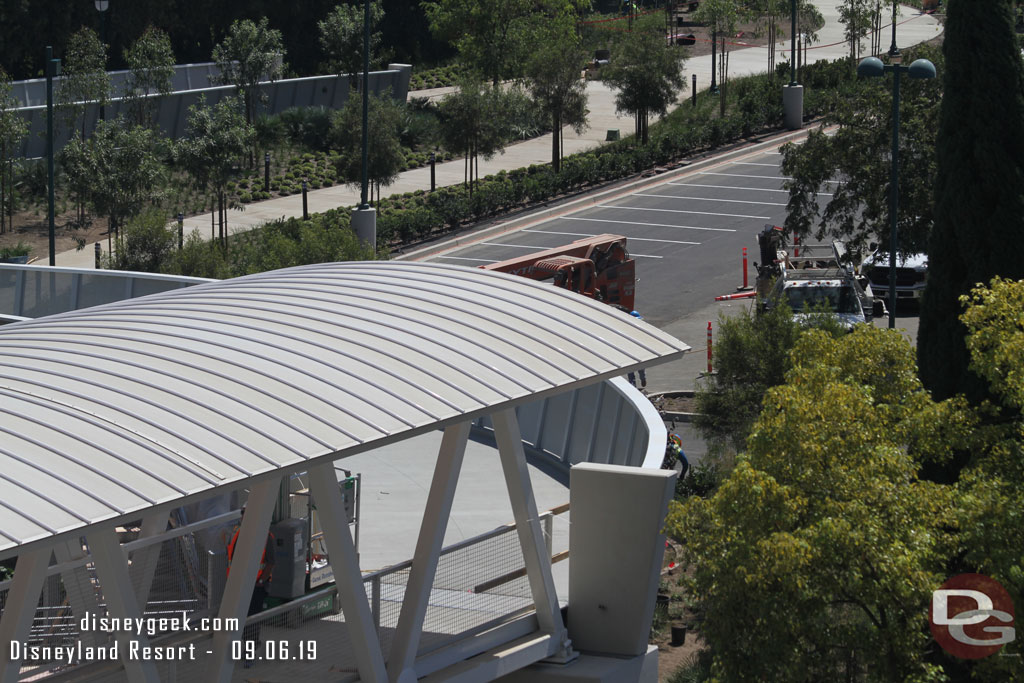 Some railing work left to do at the connection to the ramp.