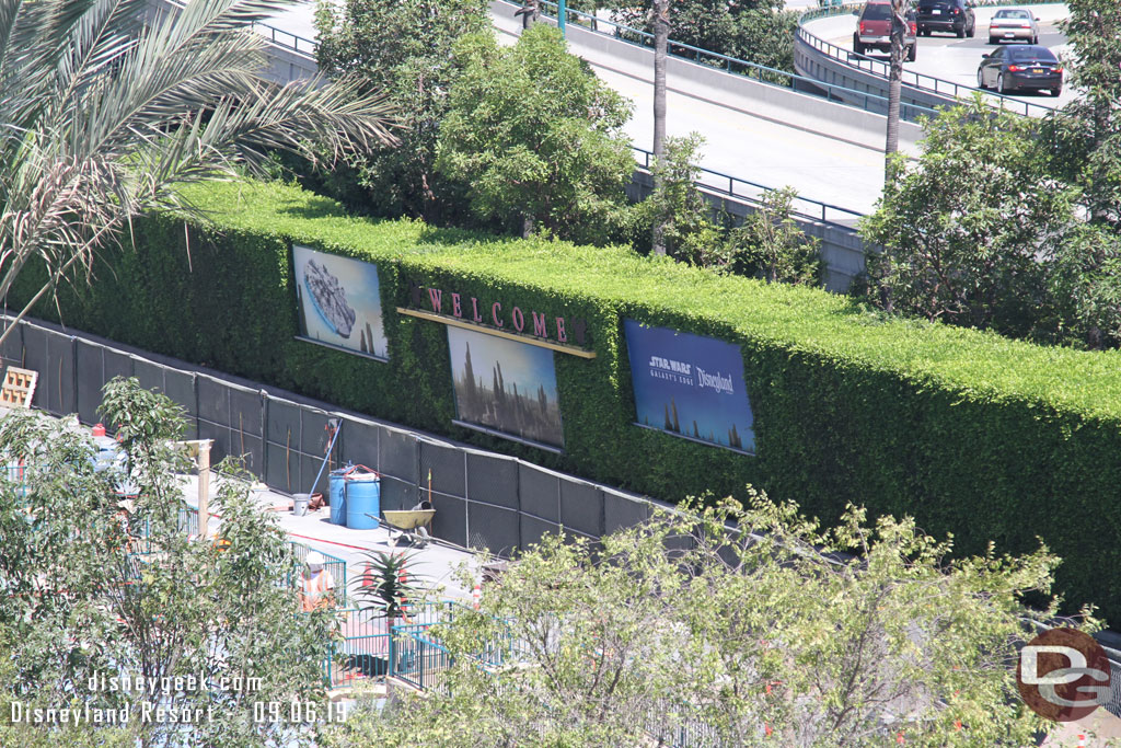 The tram stop billboards I mentioned, still showing Galaxy