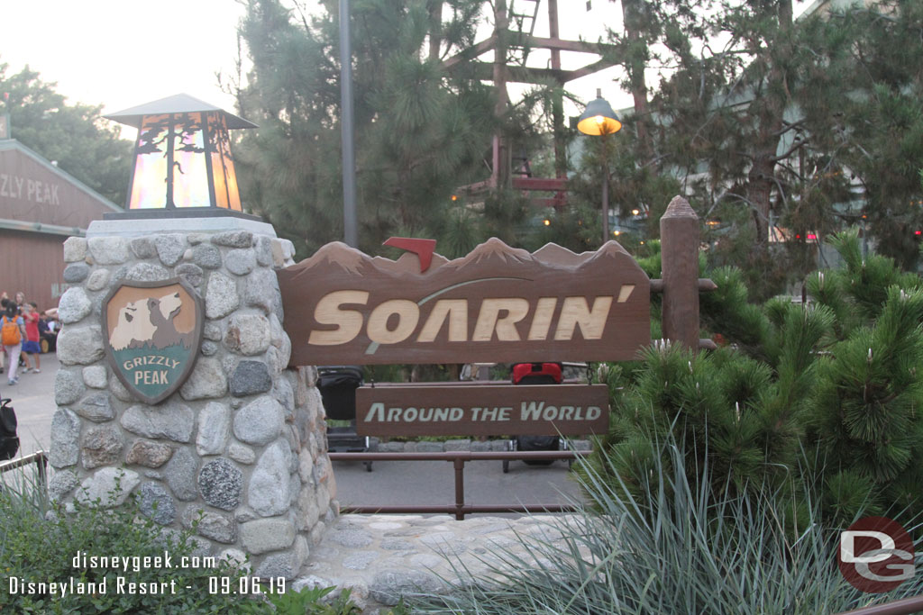 Soarin Around the World has returned.