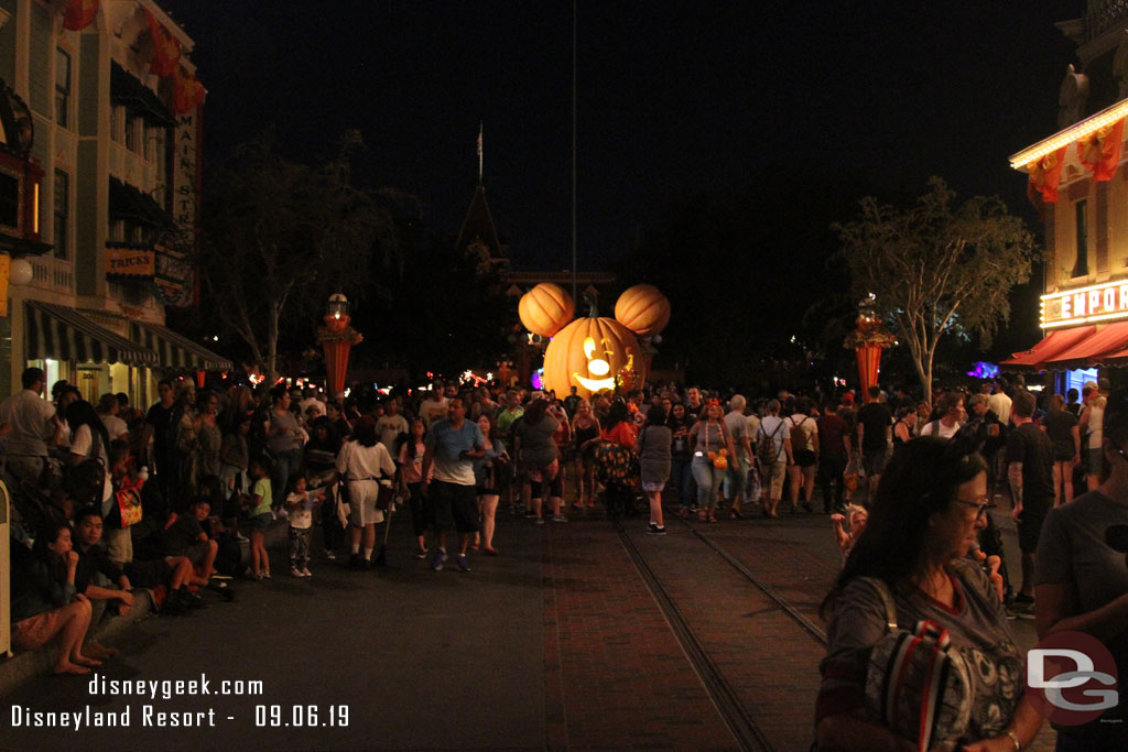 Found an open spot for the fireworks (this completely filled within the next 5 minutes).