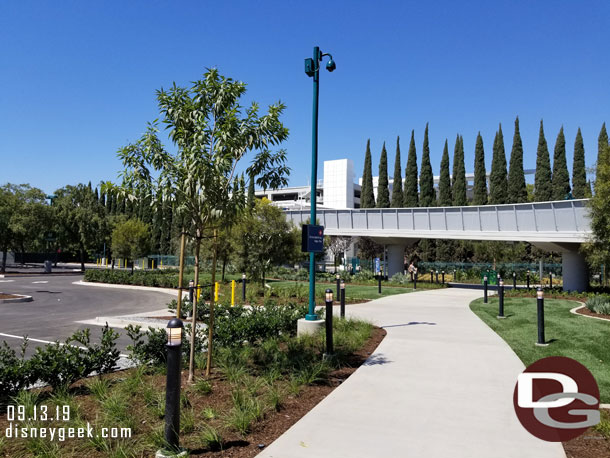 Looking toward Magic Way with the ramp overhead.