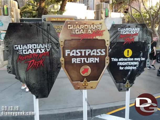 Plenty of signs for Guardians of the Galaxy Monsters After Dark