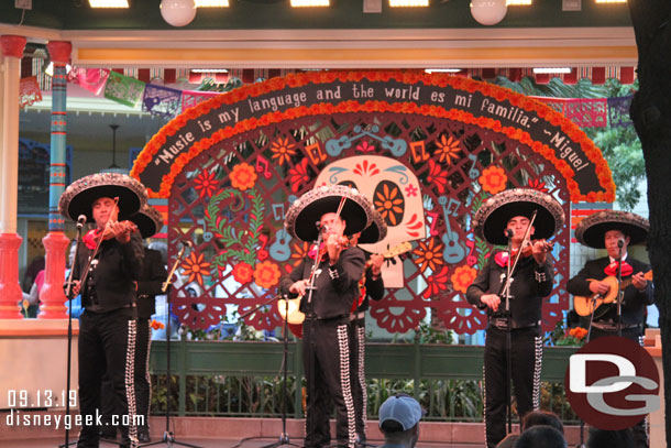 Mariachi Espectacular at Paradise Garden Bandstand