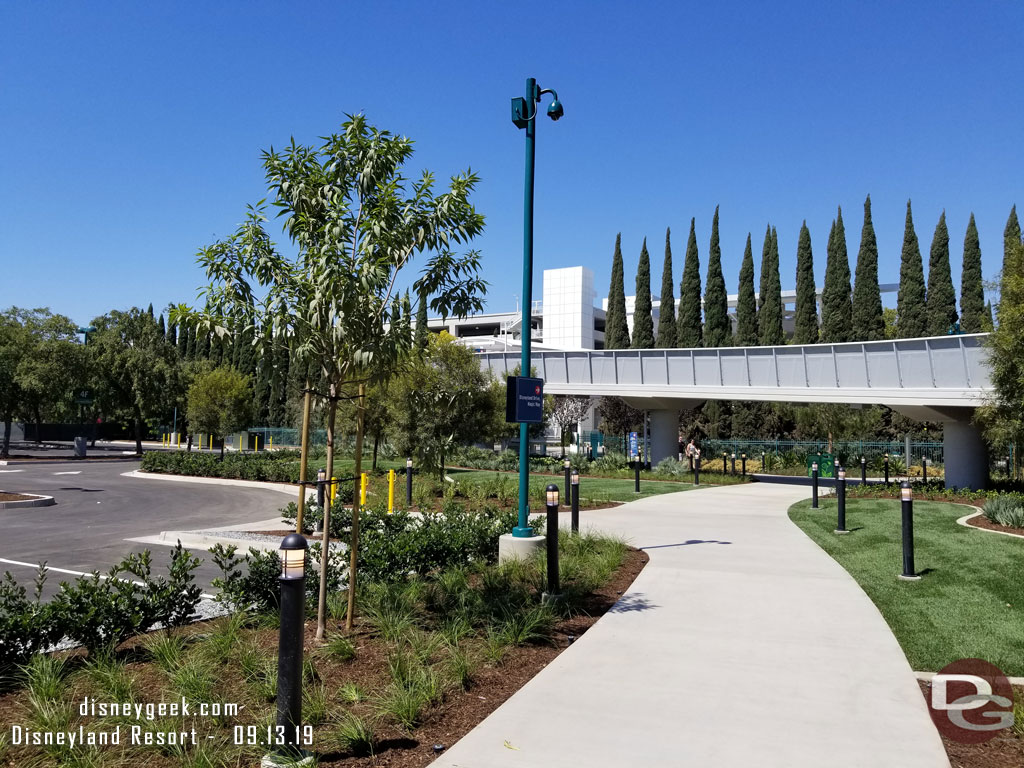 Looking toward Magic Way with the ramp overhead.