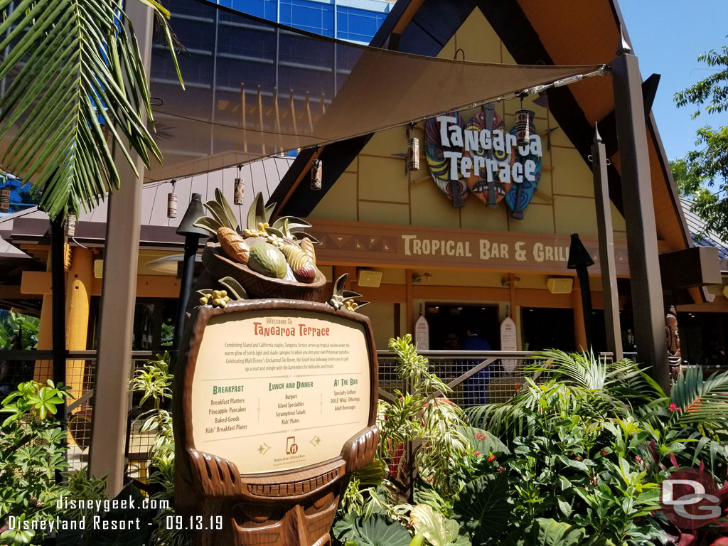 Passing Tangaroa Terrace