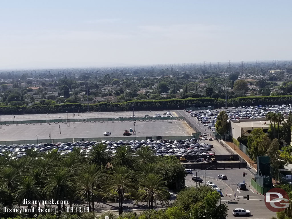 A check of the Simba Parking lot construction.  Still hard to tell what is going on.  Fences are up around a couple sections.