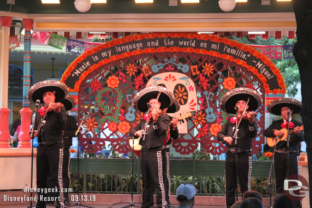 Mariachi Espectacular at Paradise Garden Bandstand