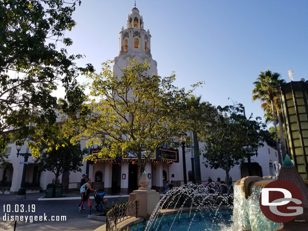 Passing through Carthay Circle.