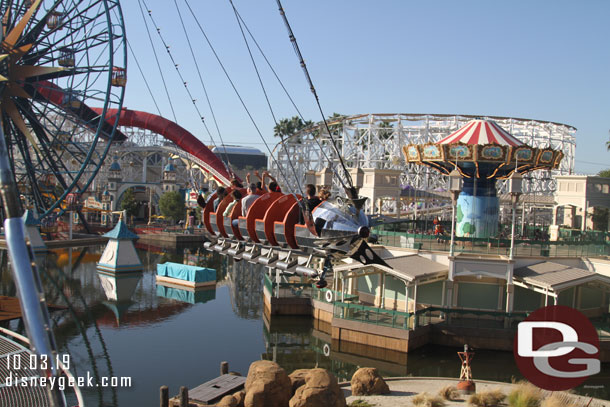 Went for a flight on the Golden Zephyr since there was no wait.