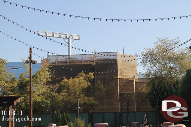 Avenger's Campus work from Mater's Junkyard in Cars Land.