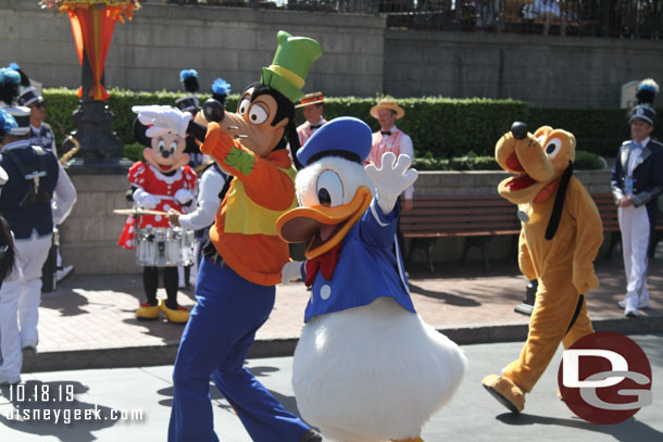 Goofy, Donald and Pluto