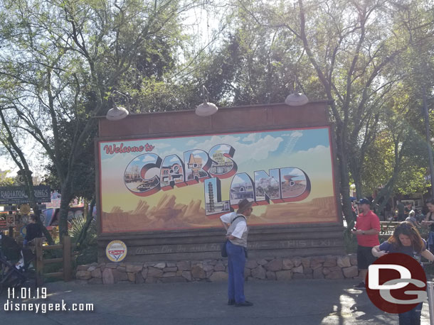 Cars Land Haul-O-Ween is being removed and Seasons Speedings will take over next week.