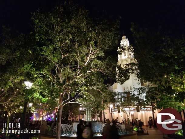 Carthay Circle this evening.