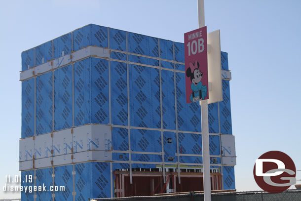 Moving over to the new elevator shaft for the Mickey and Friends structure.