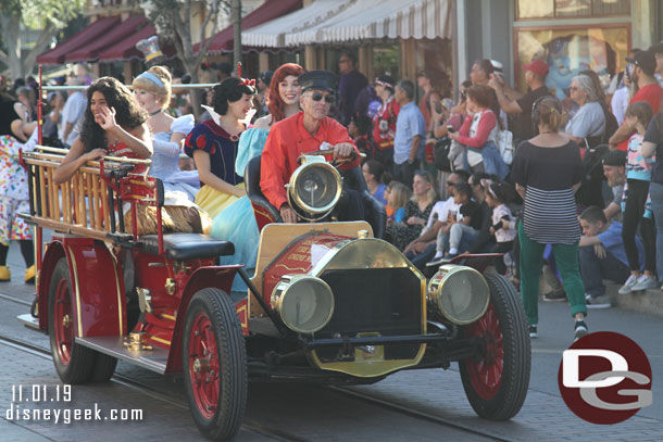 Mickey and Friends Band-Tastic Cavalcade passed by as I was leaving the park.