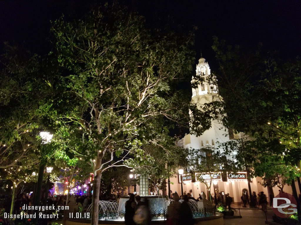 Carthay Circle this evening.