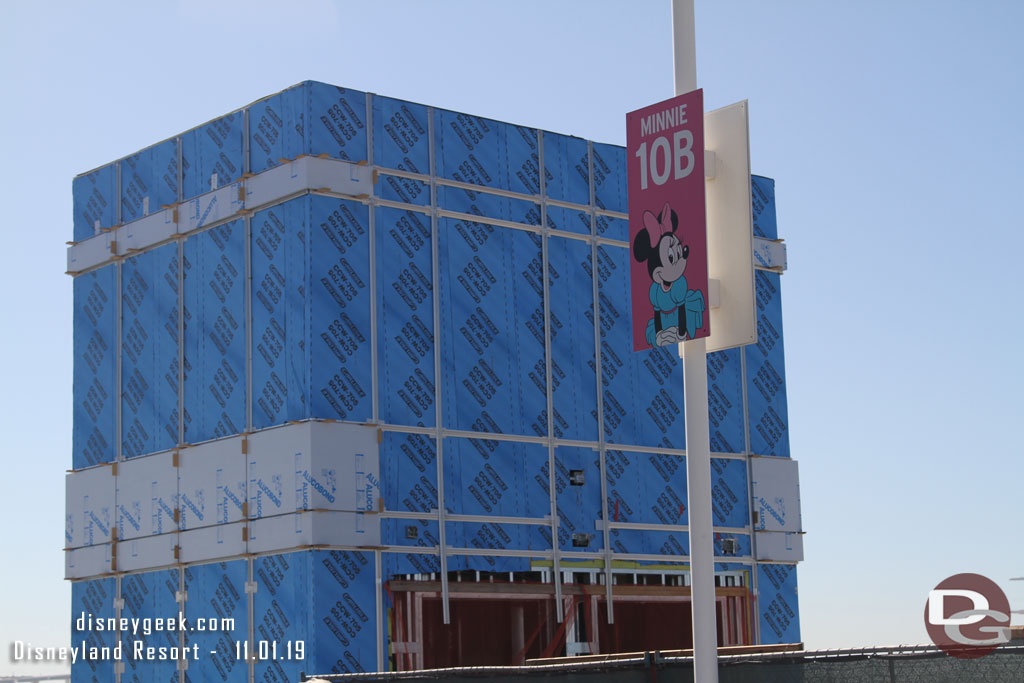 Moving over to the new elevator shaft for the Mickey and Friends structure.