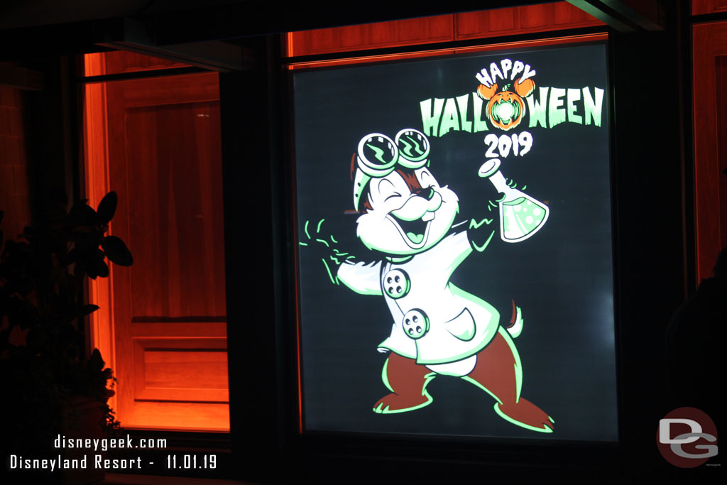 World of Disney Halloween windows still