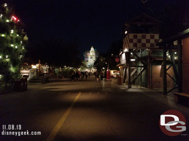 Making my way out of the park through Grizzly Peak Airfield.