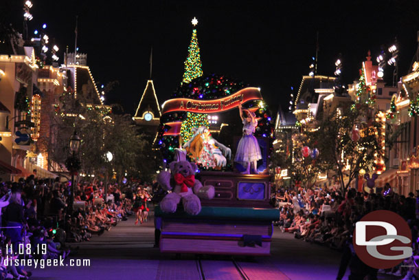 Some pictures from A Christmas Fantasy Parade at Disneyland.