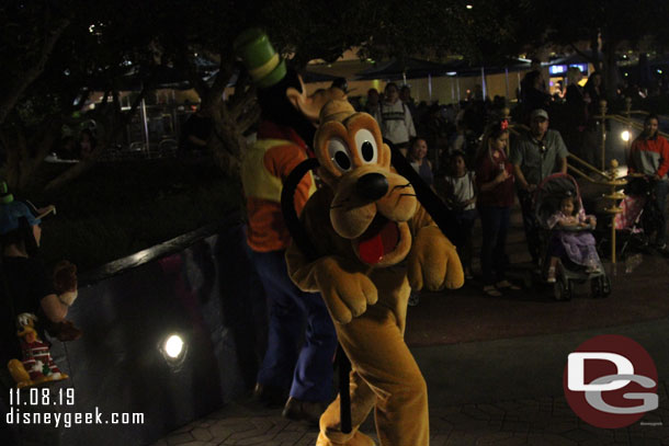 Pluto striking some poses for the cameras.