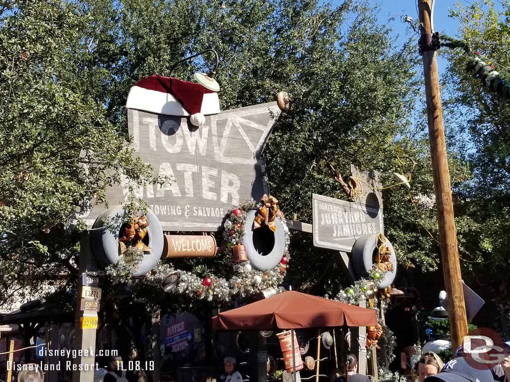 Mater is hosting his Jingle Jamoboree 