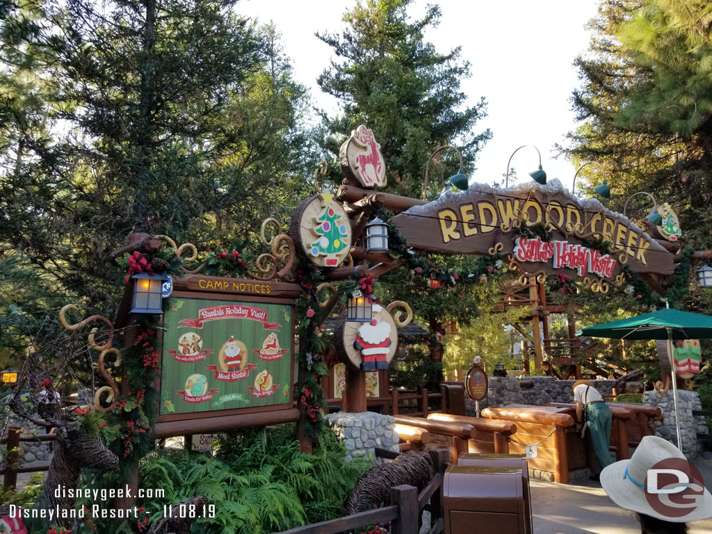 Redwood Creek Challenge trail is hosting Santa