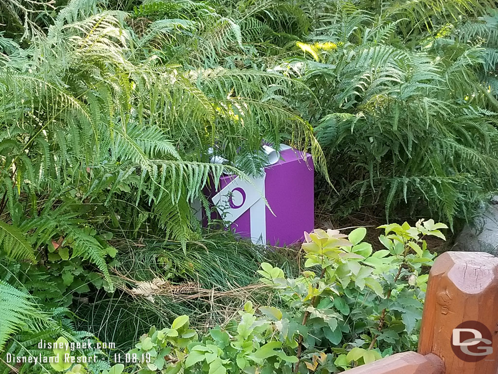 Spotted one of the hidden packages on my quick walk through.