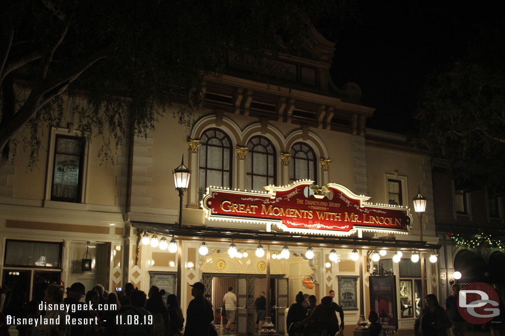 The exterior renovation of the Opera House is complete. It is not decorated for Christmas yet 