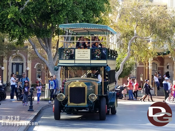 The Omnibus was pulling in as I was taking pictures.  So I took it as a sign to go for a ride.