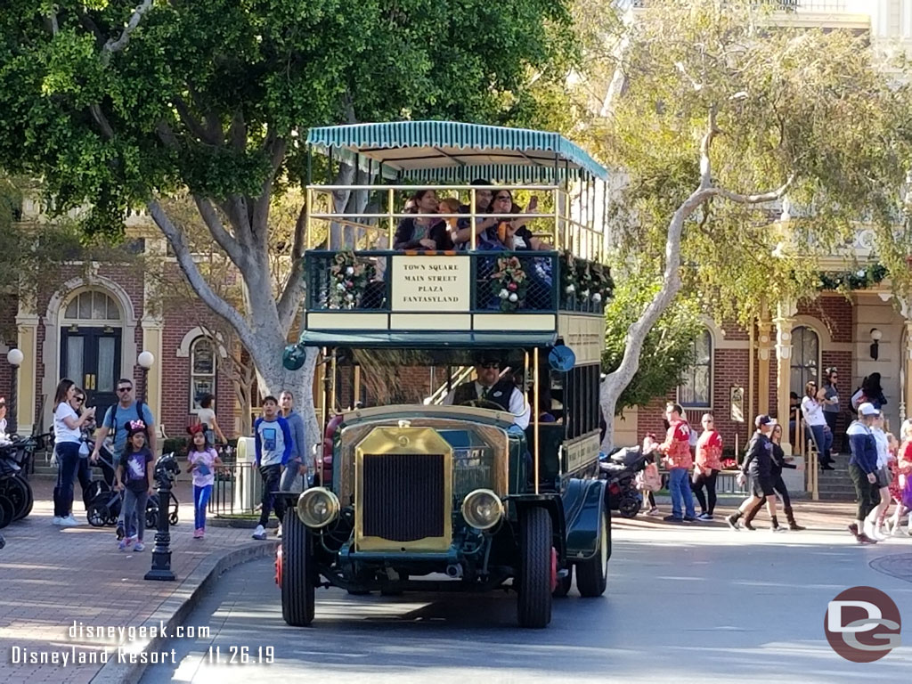 The Omnibus was pulling in as I was taking pictures.  So I took it as a sign to go for a ride.