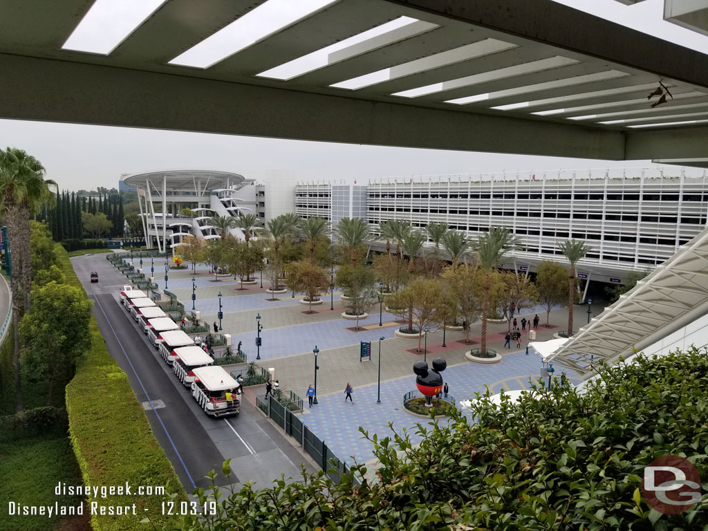 More fences are gone from the Tram Stop for the Parking Structures as the project nears completion.  