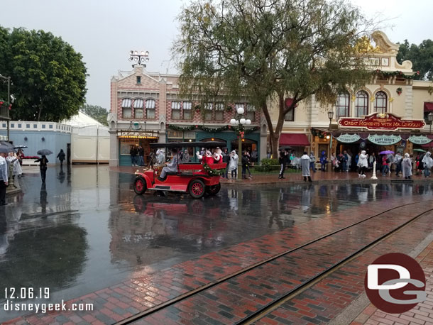 I crossed the street and was able to see the cavalcade a second time as it rounded Town Square.