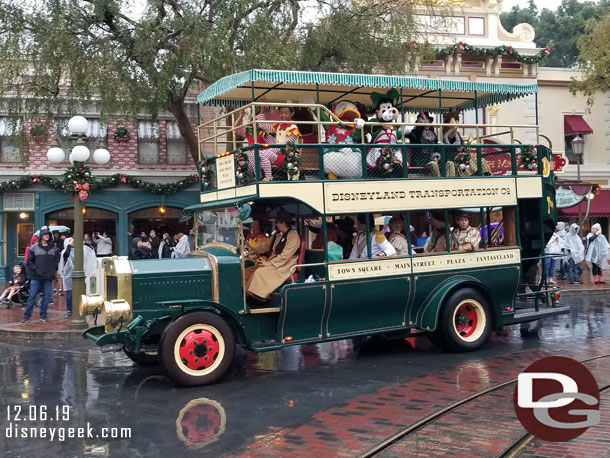 The second bus had Donald Duck, Clarabelle and Ariel on this side.