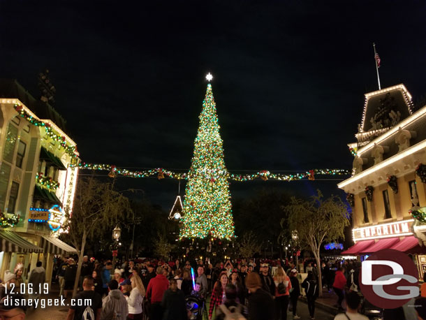 Back on Main Street USA for Believe in Holiday Magic