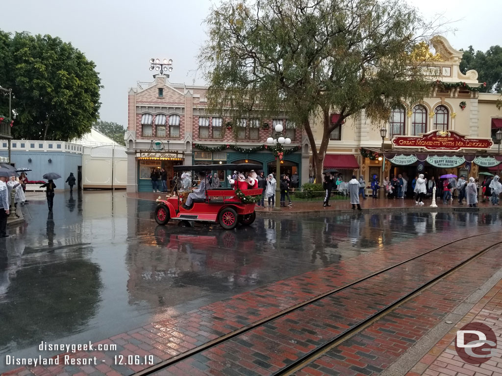 I crossed the street and was able to see the cavalcade a second time as it rounded Town Square.