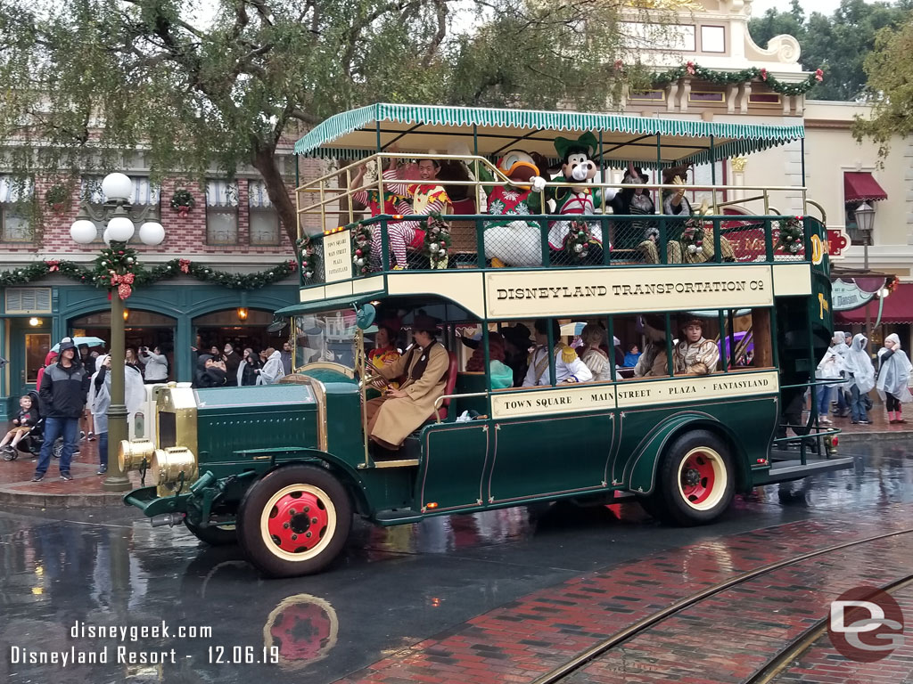 The second bus had Donald Duck, Clarabelle and Ariel on this side.