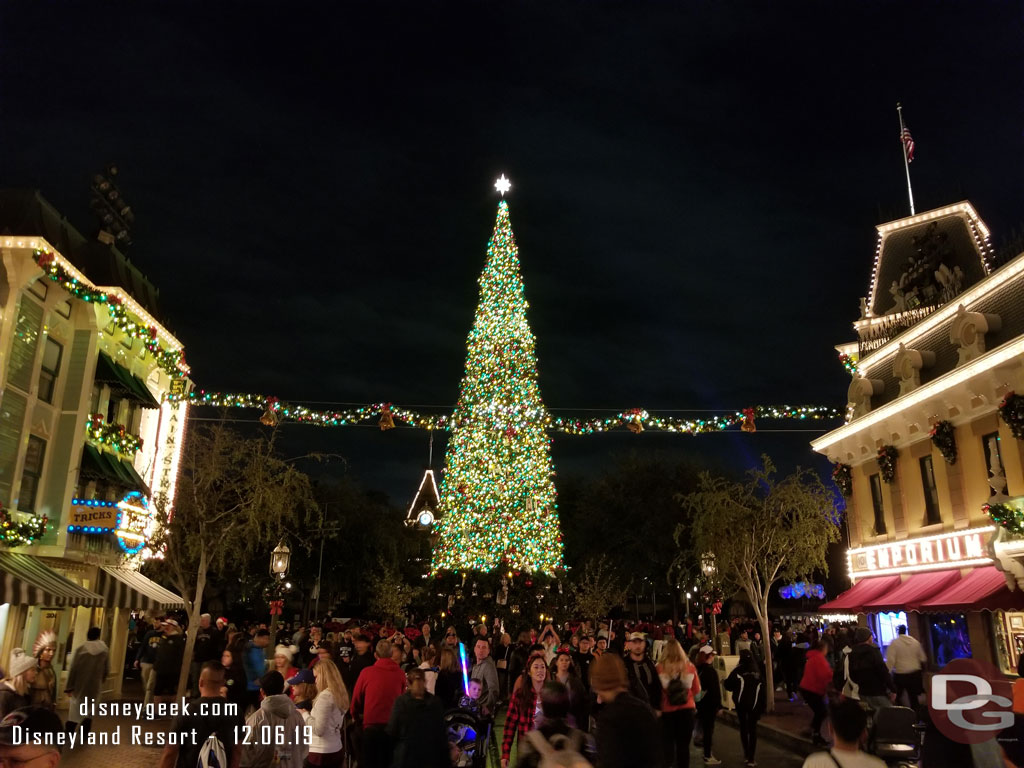 Back on Main Street USA for Believe in Holiday Magic