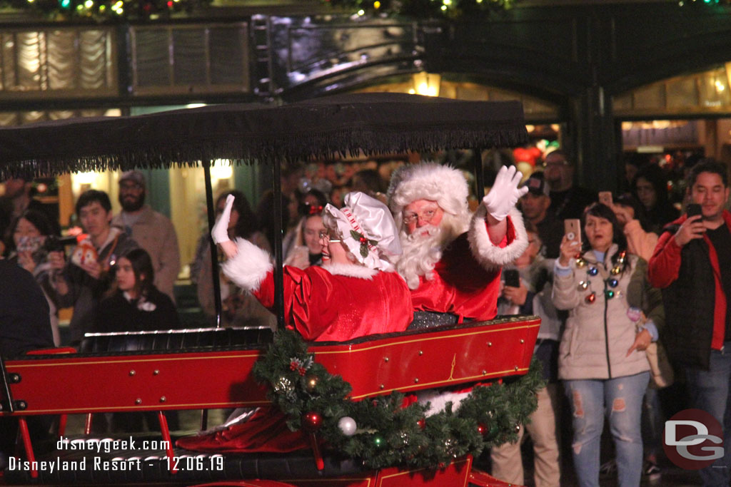 Santa & Mrs. Claus.