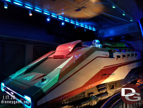 Used a FastPass for Star Tours on my way out of Tomorrowland.