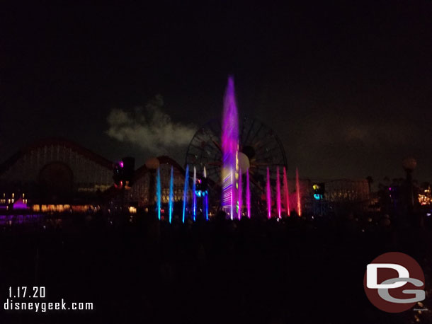 After Hurry Home World of Color starts.