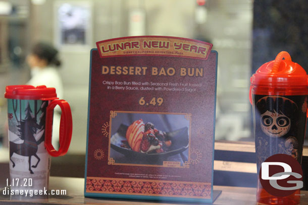 Lucky Fortune Cookery at Disney California Adventure Lunar New Year special item.