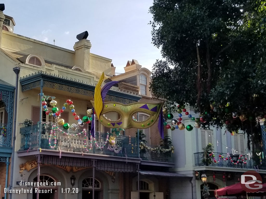 Passing by New Orleans Square.